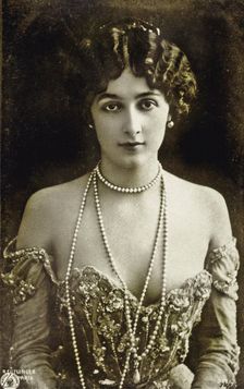 Portrait of the opera singer Lina Cavalieri (1874-1944)