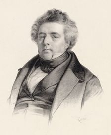 Portrait of the opera singer Luigi Lablache (1794-1858) , 1841
