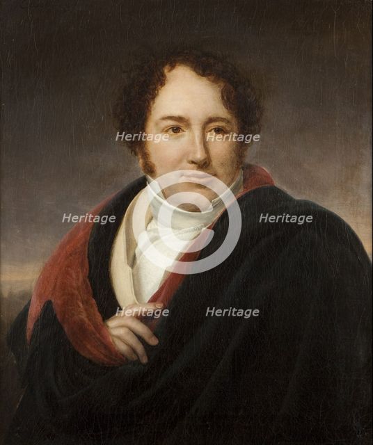 Portrait of the opera singer Luigi Lablache (1794-1858).