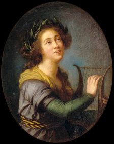 Portrait of the opera singer Luísa Todi (1753-1833), 1789. Creator: Vigée Le Brun, Louise Élisabeth (1755-1842)