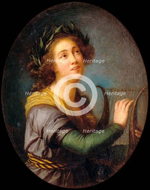 Portrait of the opera singer Luísa Todi (1753-1833), 1789. Creator: Vigée Le Brun, Louise Élisabeth (1755-1842).