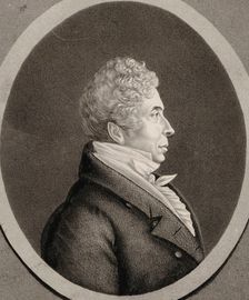Portrait of the operatic tenor and composer Pierre Gaveaux (1760-1825), 1821