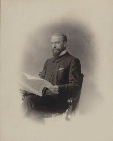 Portrait of the organist and composer Alexandre Georges (1850-1938), 1903