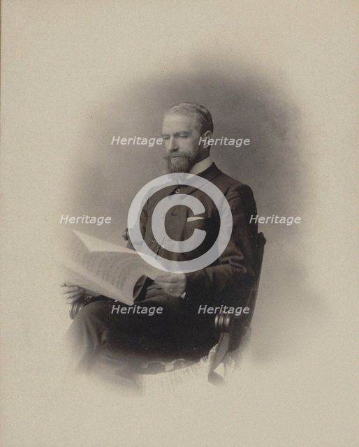 Portrait of the organist and composer Alexandre Georges (1850-1938), 1903.