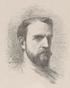 Portrait of the organist and composer Alexandre Georges (1850-1938), 1910