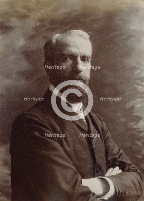 Portrait of the organist and composer Alexandre Georges (1850-1938), c. 1900.