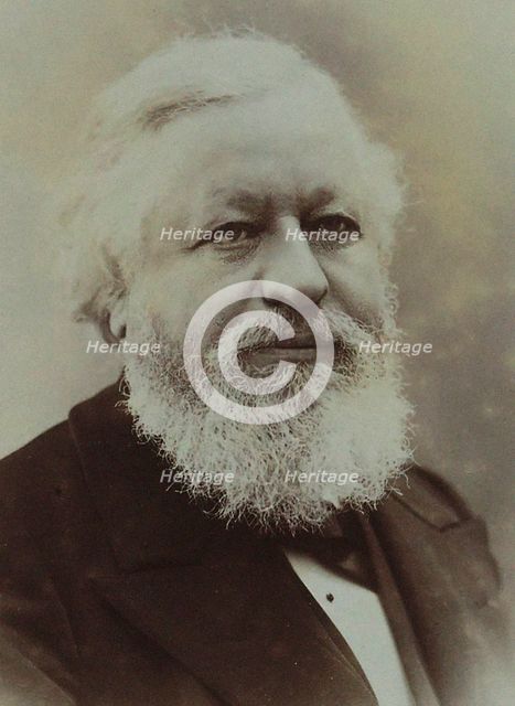 Portrait of the organist and composer Alexandre Guilmant (1837-1911). Creator: Photo studio Marius Neyroud.