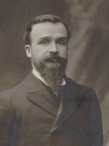 Portrait of the organist and composer Auguste Chapuis (1858-1933), 1909. Creator: Anonymous