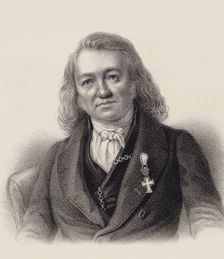 Portrait of the organist and composer Friedrich Schneider (1786-1853), c. 1840. Creator: Anonymous