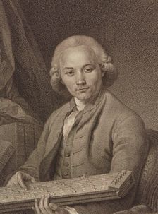 Portrait of the organist and composer Georg Joseph Vogler (1749-1814) , c. 1795. Creator: Durmer, Franz Valentin (1766-1835)