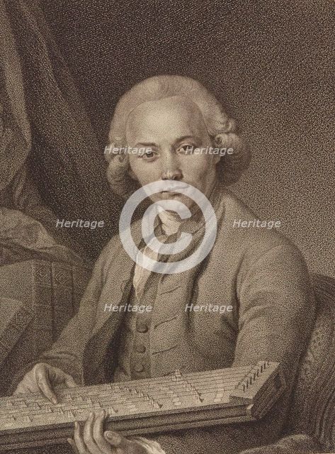 Portrait of the organist and composer Georg Joseph Vogler (1749-1814) , c. 1795. Creator: Durmer, Franz Valentin (1766-1835).