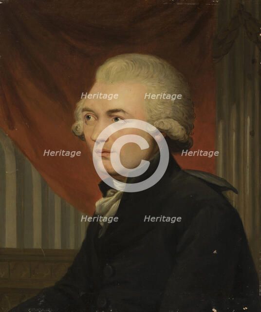 Portrait of the organist and composer Georg Joseph Vogler (1749-1814). Creator: Breda, Carl Frederik von (1759-1818).