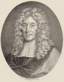 Portrait of the organist and composer Johann Kaspar Kerll (1627-1693) , 1815. Creator: Winter, Heinrich Eduard von (1788-1825)