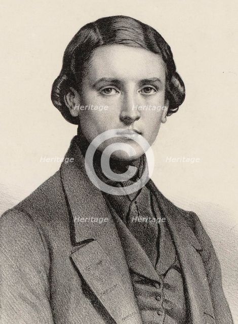 Portrait of the organist and composer Louis James Alfred Lefébure-Wely (1817-1869), 1840. Creator: Alophe, Marie-Alexandre Menut (1812-1883).
