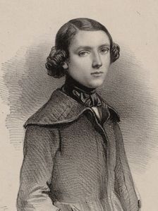 Portrait of the organist and composer Louis James Alfred Lefébure-Wely (1817-1869), 1840. Creator: Alophe, Marie-Alexandre Menut (1812-1883)