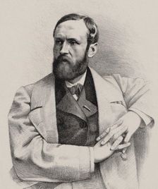 Portrait of the organist and composer Louis James Alfred Lefébure-Wely (1817-1869), 1860. Creator: Petit, Pierre Lanith (1831-1909)