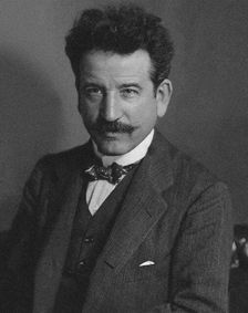 Portrait of the organist and composer Marco Enrico Bossi (1861-1925). Creator: Anonymous