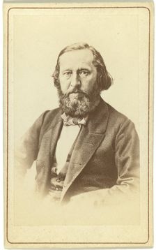 Portrait of the author Alexander Aksakov (1832-1903)