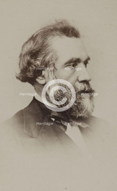 Portrait of the author Alphonse Esquiros (1812-1876). Creator: Neurdein, Etienne (1832-1918).