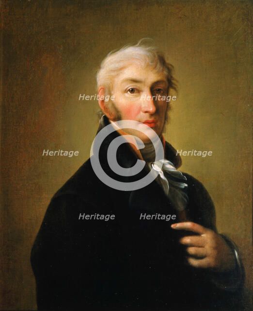 'Portrait of the author and historian Nikolay M Karamzin', 1805. Artist: Giovanni Battista Ortolani Damon