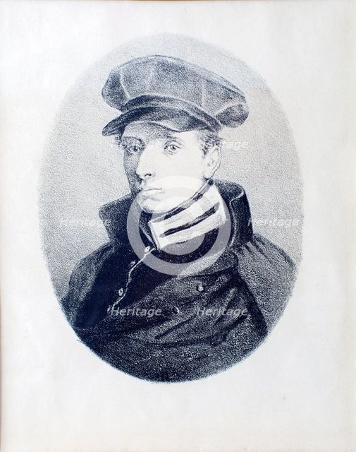 Portrait of the author and lexicographer Vladimir Dal (1801-1872).
