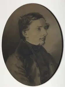 Portrait of the author and lexicographer Vladimir Dal (1801-1872). Artist: Anonymous