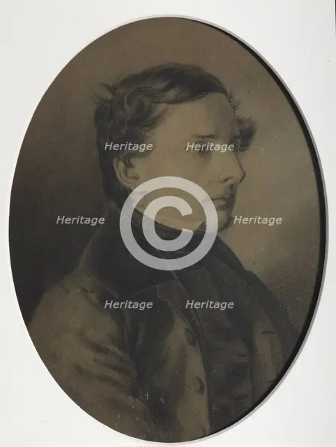 Portrait of the author and lexicographer Vladimir Dal (1801-1872). Artist: Anonymous 