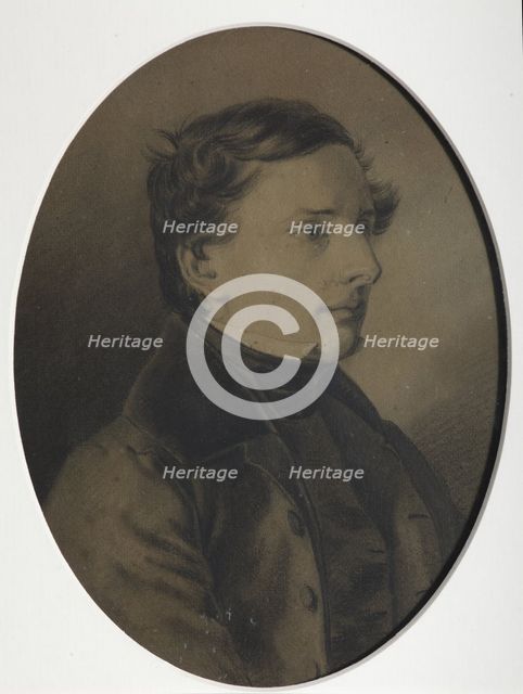 Portrait of the author and lexicographer Vladimir Dal (1801-1872). Artist: Anonymous 
