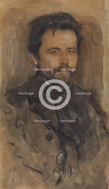 Portrait of the author Anton Chekhov (1860-1904), 1902.