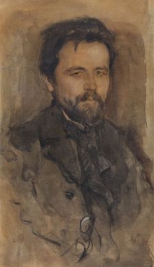 Portrait of the author Anton Chekhov (1860-1904), 1902