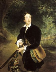 Portrait of the author Count Aleksey Konstantinovich Tolstoy (1817-1875), 1836. Creator: Briullov, Karl Pavlovich (1799-1852)