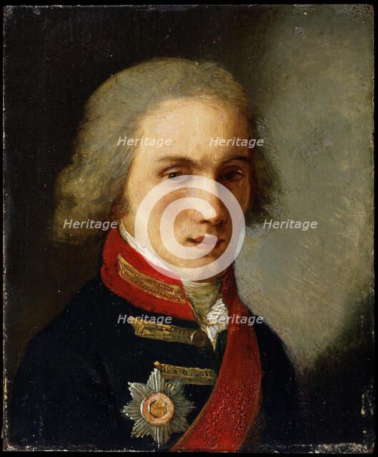 'Portrait of the Author Count Pyotr Vyazemsky', 19th century. Artist: Salvatore Tonci