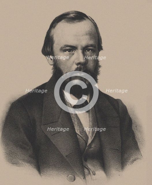 Portrait of the author Fyodor Mikhaylovich Dostoyevsky (1821-1881), 1862.
