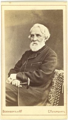 Portrait of the author Ivan S. Turgenev (1818-1883), Between 1880 and 1886