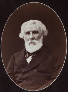 Portrait of the author Ivan Sergeyevich Turgenev (1818-1883), 1880