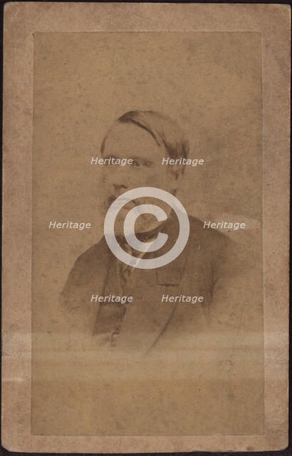 Portrait of the author Ivan Sergeyevich Turgenev (1818-1883). Creator: Anonymous.