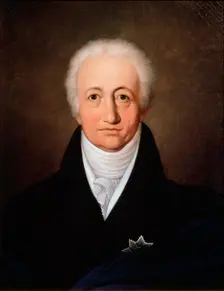 Portrait of the author Johann Wolfgang von Goethe (1749-1832), 1818. Artist: Ferdinand Jagemann