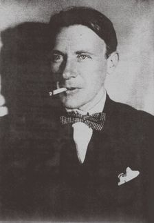 Portrait of the author Mikhail Bulgakov (1891-1940), 1920