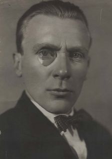 Portrait of the author Mikhail Bulgakov (1891-1940), Early 1920s
