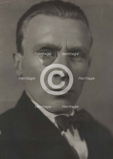 Portrait of the author Mikhail Bulgakov (1891-1940), Early 1920s.
