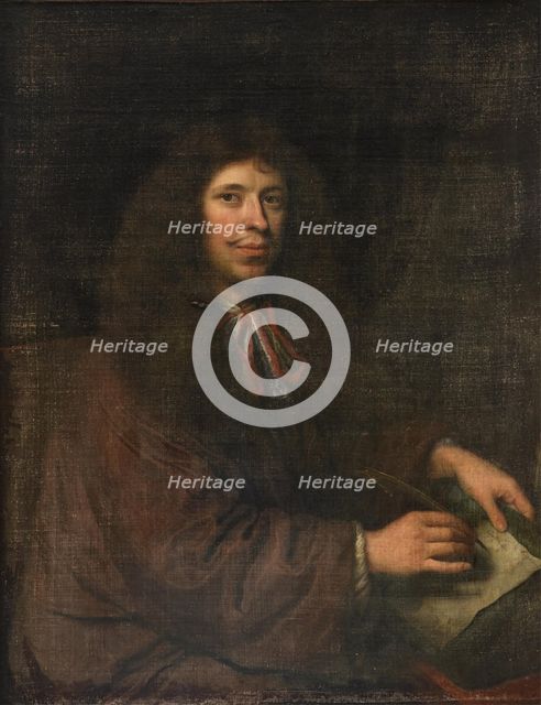 Portrait of the author Moliére (1622-1673), 17th century. Creator: Mignard, Pierre (1612-1695).