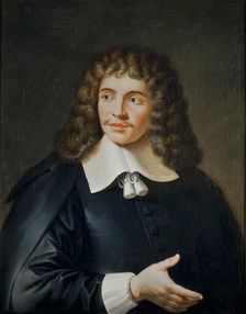 Portrait of the author Moliére (1622-1673), 1700. Creator: Anonymous