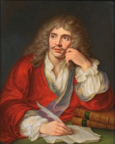 Portrait of the author Moliére (1622-1673)