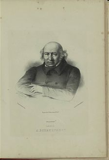 Portrait of the author Prince Alexander Shakhovskoi (1777-1846), 1860s. Artist: Borel, Pyotr Fyodorovich (1829-1898)