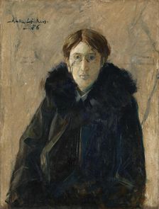 Portrait of the Actor B. K., 1886. Creator: Kalle Lochen