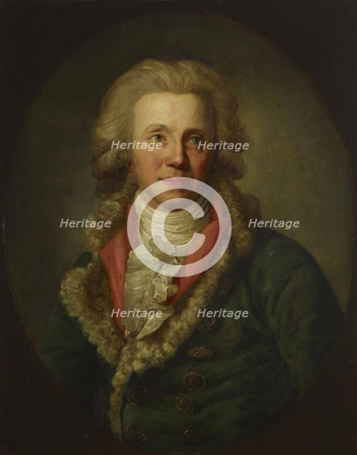Portrait of the Actor Christian Wilhelm Opitz (1756-1810) . Creator: Graff, Anton (1736-1813).