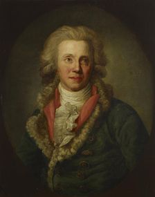 Portrait of the Actor Christian Wilhelm Opitz (1756-1810) . Creator: Graff, Anton (1736-1813)