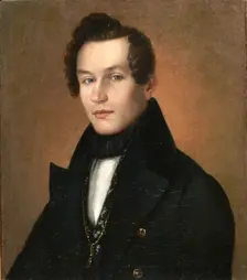 Portrait of the Actor Ivan Ivanovich Sosnitsky (1794-1877), First quarter of 19th cen.