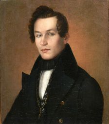 Portrait of the Actor Ivan Ivanovich Sosnitsky (1794-1877), First quarter of 19th cen.