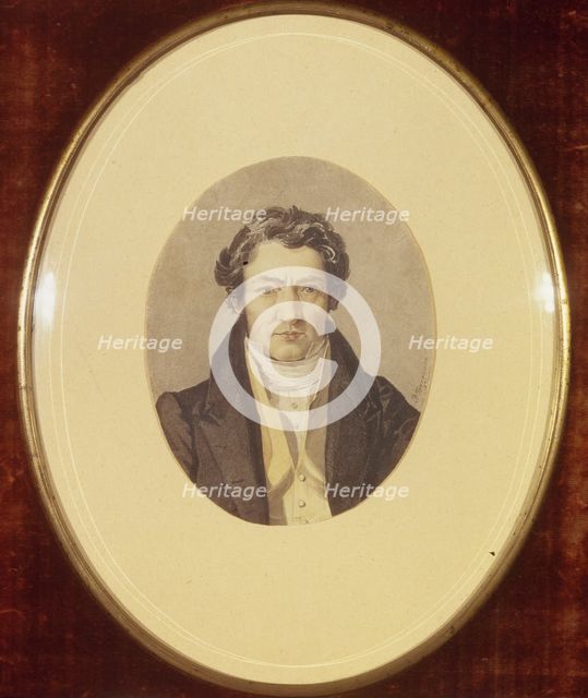 Portrait of the Actor Pavel Mochalov (1800-1848), 1841. Artist: Tropinin, Vasili Andreyevich (1776-1857)